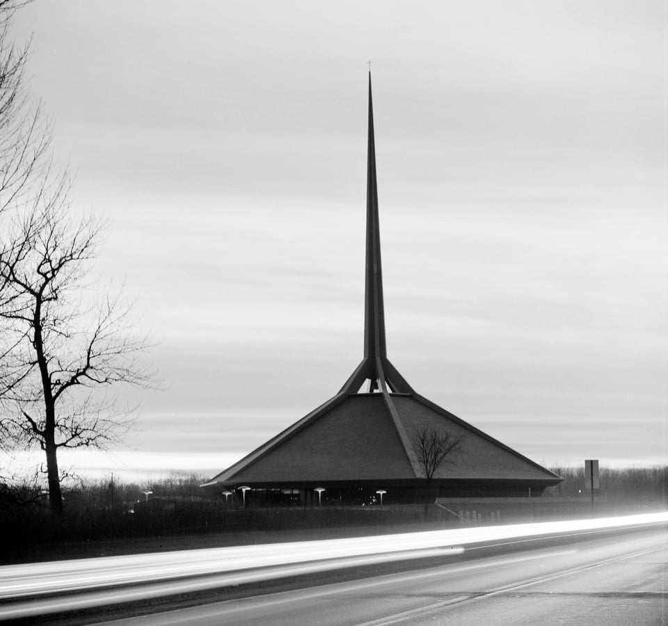 North Christian Church by Eero Saarinen: Church inspired from Angkor Wat and Borobudur - Sheet1