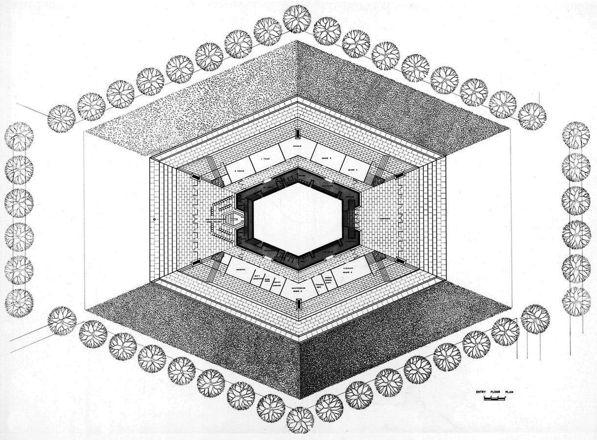 North Christian Church by Eero Saarinen: Church inspired from Angkor Wat and Borobudur - Sheet3