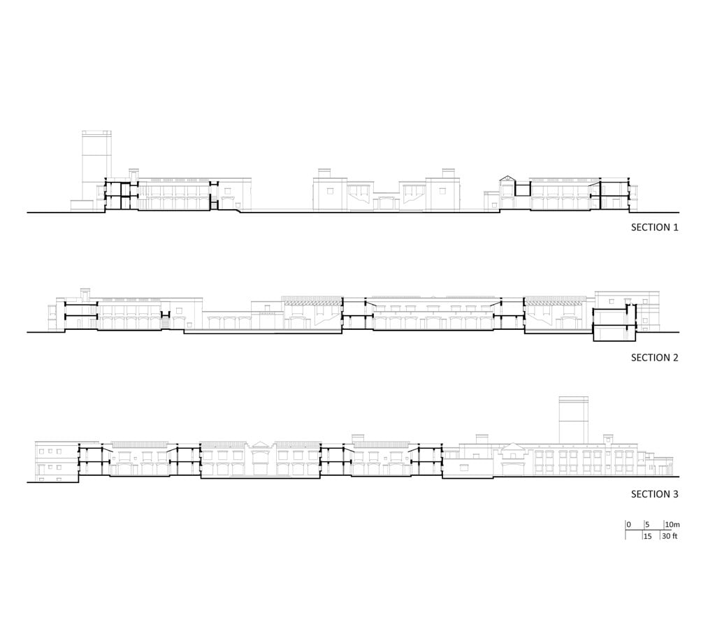 Entrepreneurship Development Institute by Bimal Patel: A sequence of spaces- Sheet3