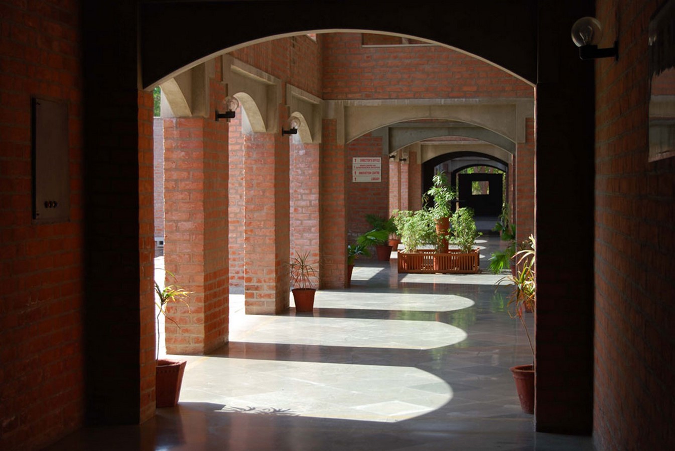 Entrepreneurship Development Institute by Bimal Patel: A sequence of spaces- Sheet7