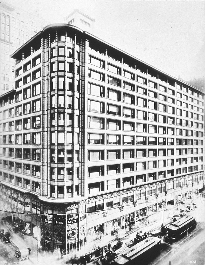 The Sullivan Center by Louis Sullivan: Temple of Commerce- Sheet2