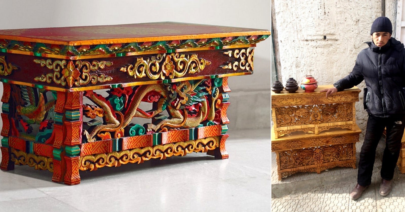 CHOKTSES- HANDCRAFTED WOODEN TABLES