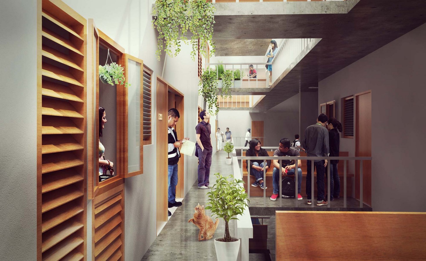 10 Examples of Affordable Housing Designs in India Sheet14