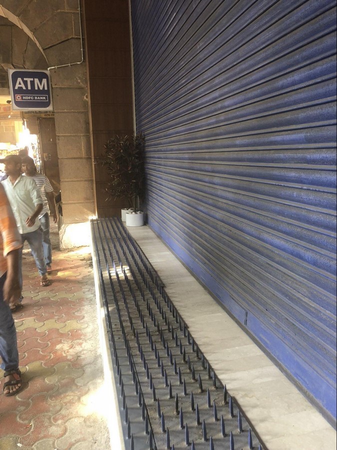 Hostile Architecture in India: Literally Fighting Poverty - Sheet11