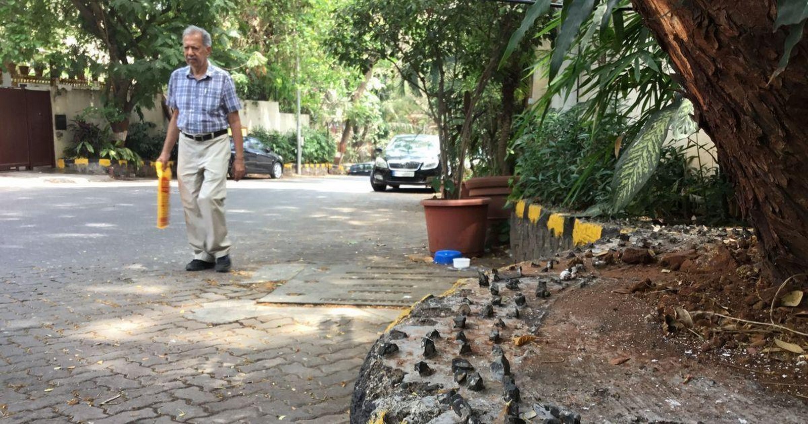 Hostile Architecture in India: Literally Fighting Poverty - Sheet8