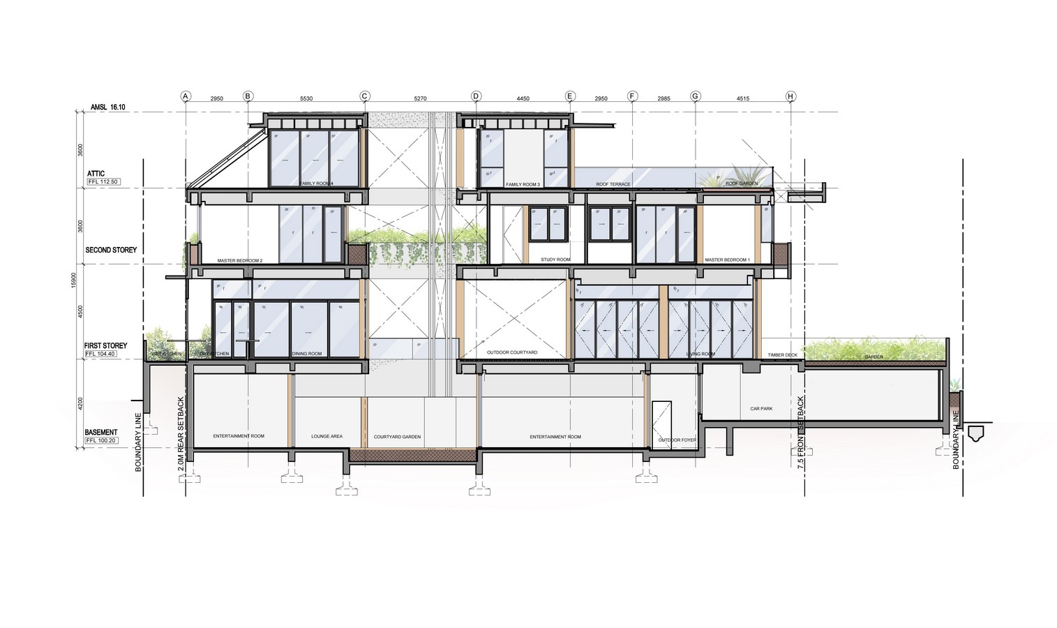 Seductive Simplicity by Aamer Architects - Sheet18
