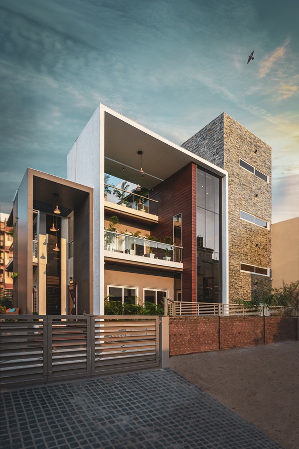 Urban Frame House by Shayona Consultant - Sheet12