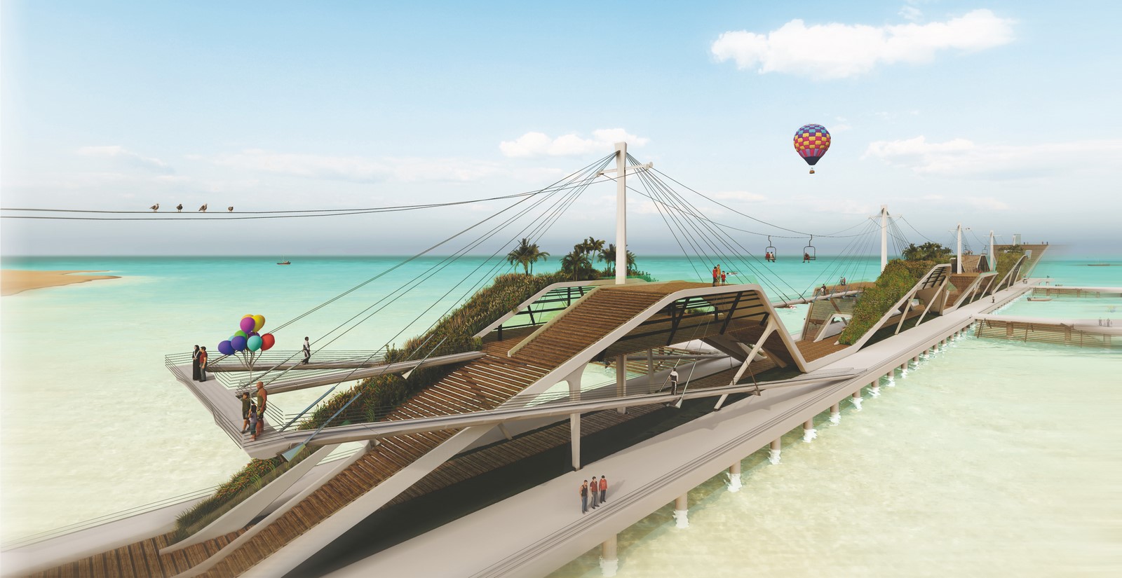 Grand Recreational Pier of Kish by Habibeh Madjdabadi Architecture Studio - Sheet4