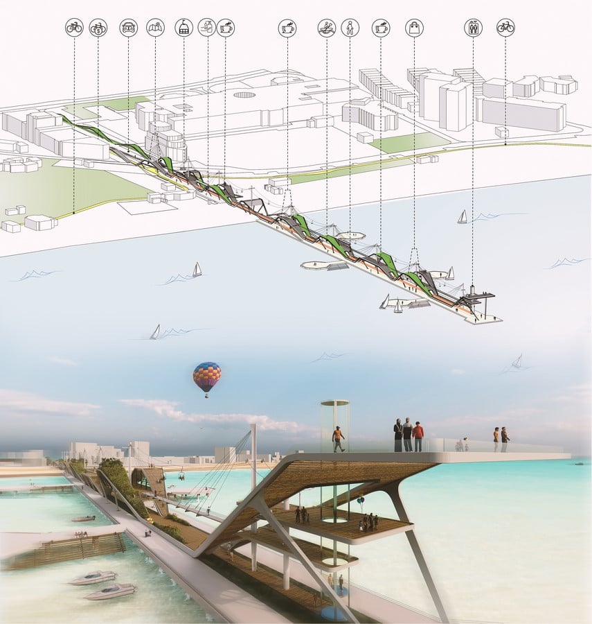 Grand Recreational Pier of Kish by Habibeh Madjdabadi Architecture Studio - Sheet6