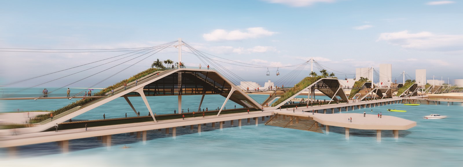 Grand Recreational Pier of Kish by Habibeh Madjdabadi Architecture Studio - Sheet7