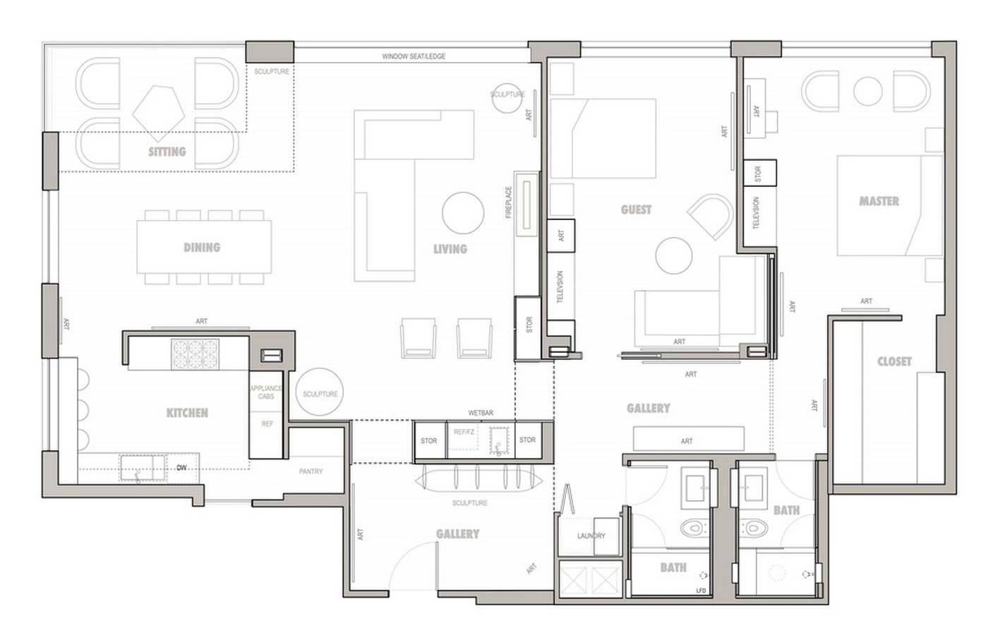 Sky Gallery Residence by Knock Architecture & Design - Sheet8