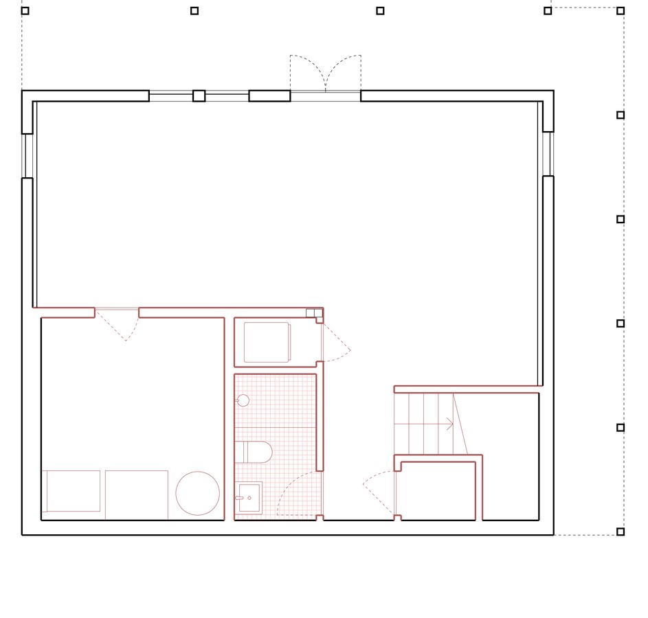 House with a Curved Stair by Primary Projects - Sheet11