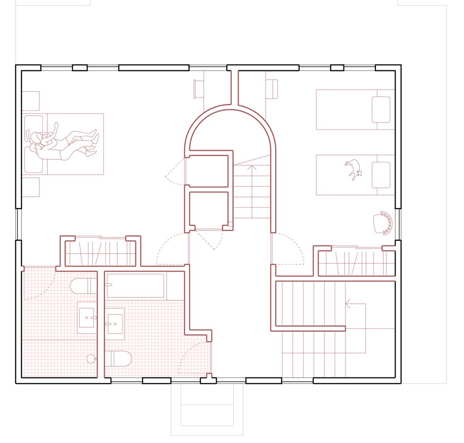 House with a Curved Stair by Primary Projects - Sheet14