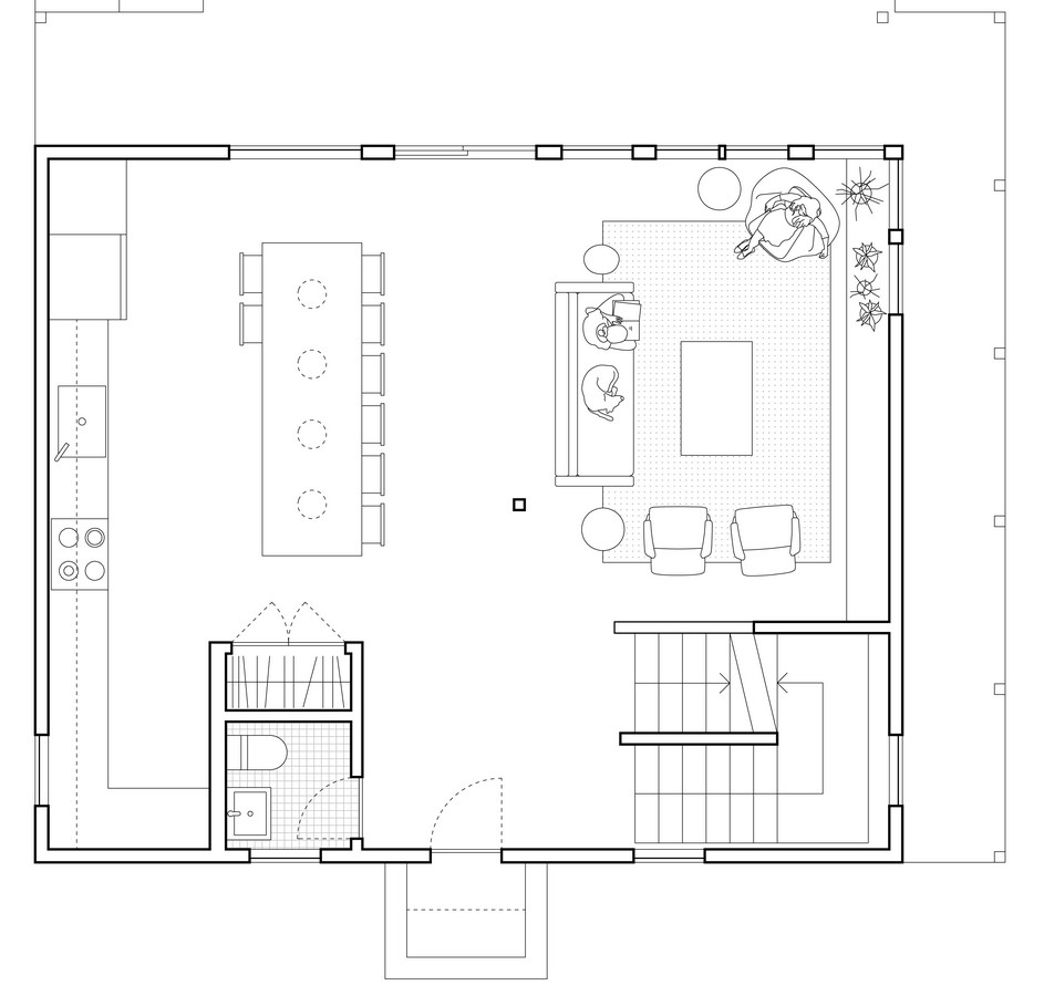 House with a Curved Stair by Primary Projects - Sheet15