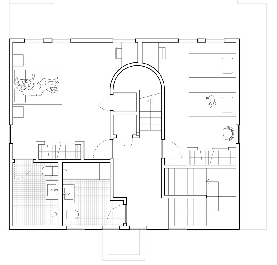 House with a Curved Stair by Primary Projects - Sheet17