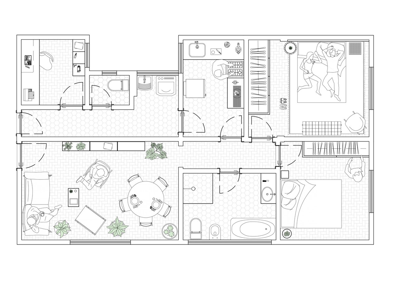 Apartamento Paulo Afonso by Pedro Haruf Arquiteto - Sheet8