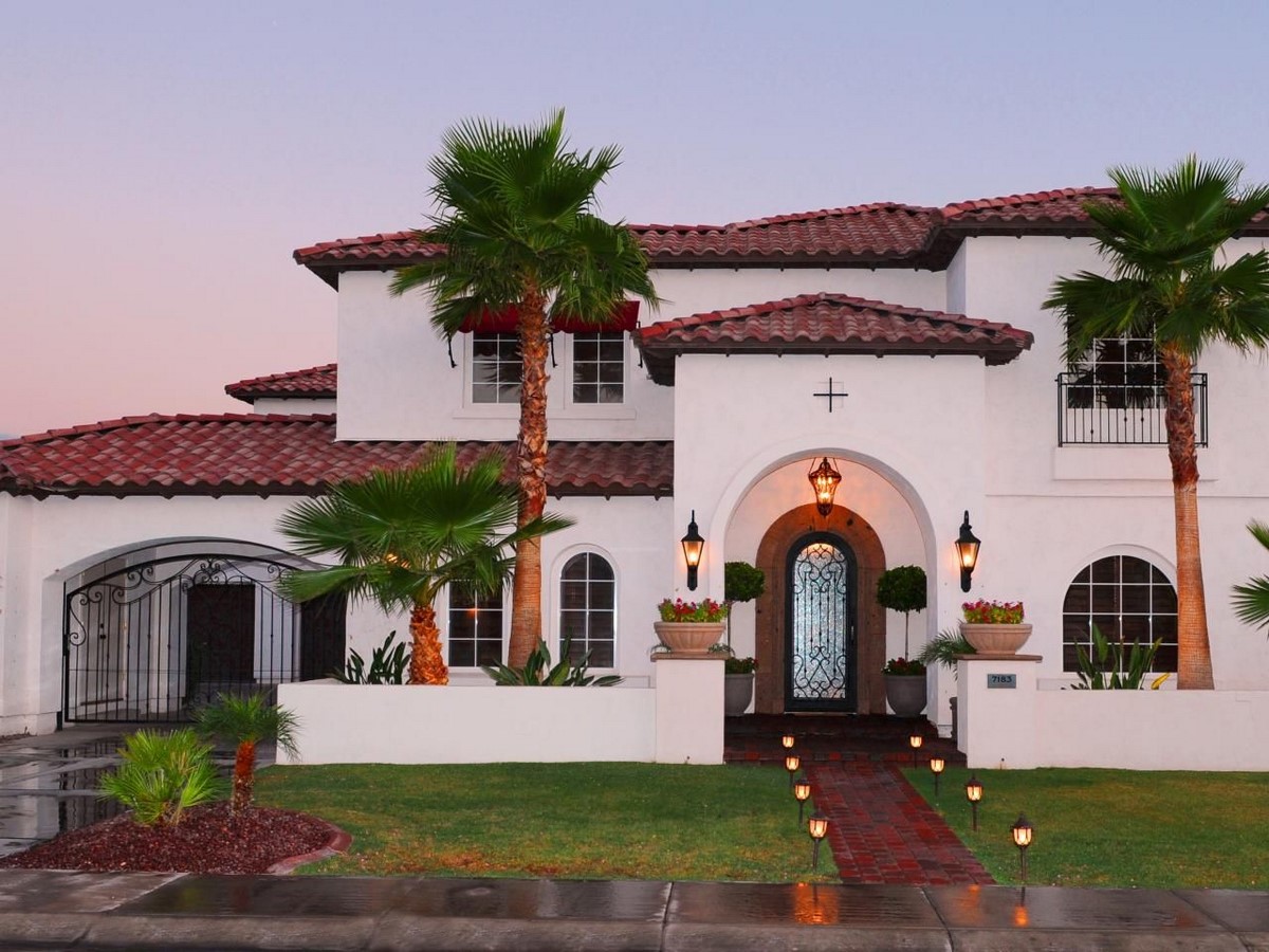 10 Things you did not know about Mediterranean Revival architecture -The roof becomes the unmistakable element