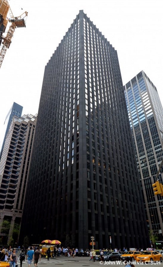 The CBS Building by Eero Saarinen: The Black Rock - Sheet1