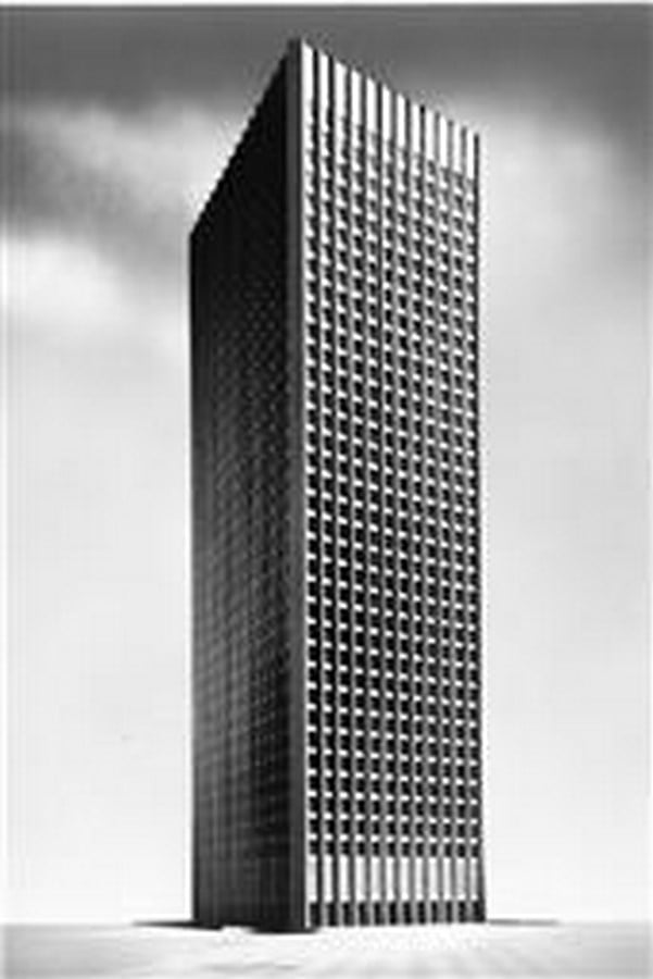 CBS Headquarters Building, Model ©web.library.yale.edu/