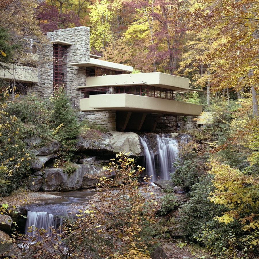 Falling Waters, Pennsylvania, USA by Frank Lloyd Wright - Sheet1