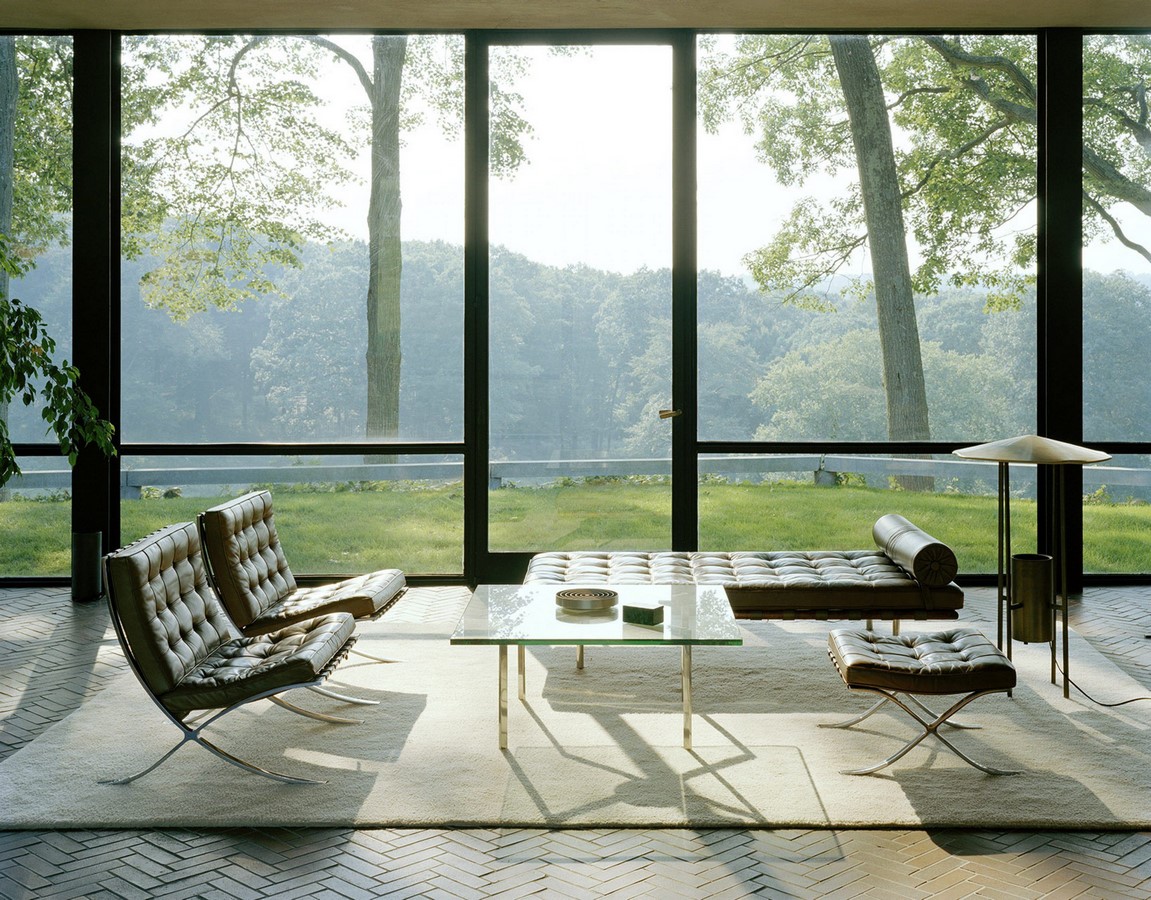 Glass House, Connecticut, USA by Philip Johnson - Sheet2