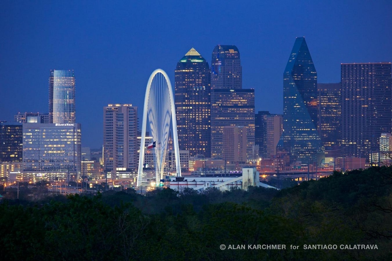 Margaret Hunt Hill Bridge / Santiago Calatrava - Sheet1