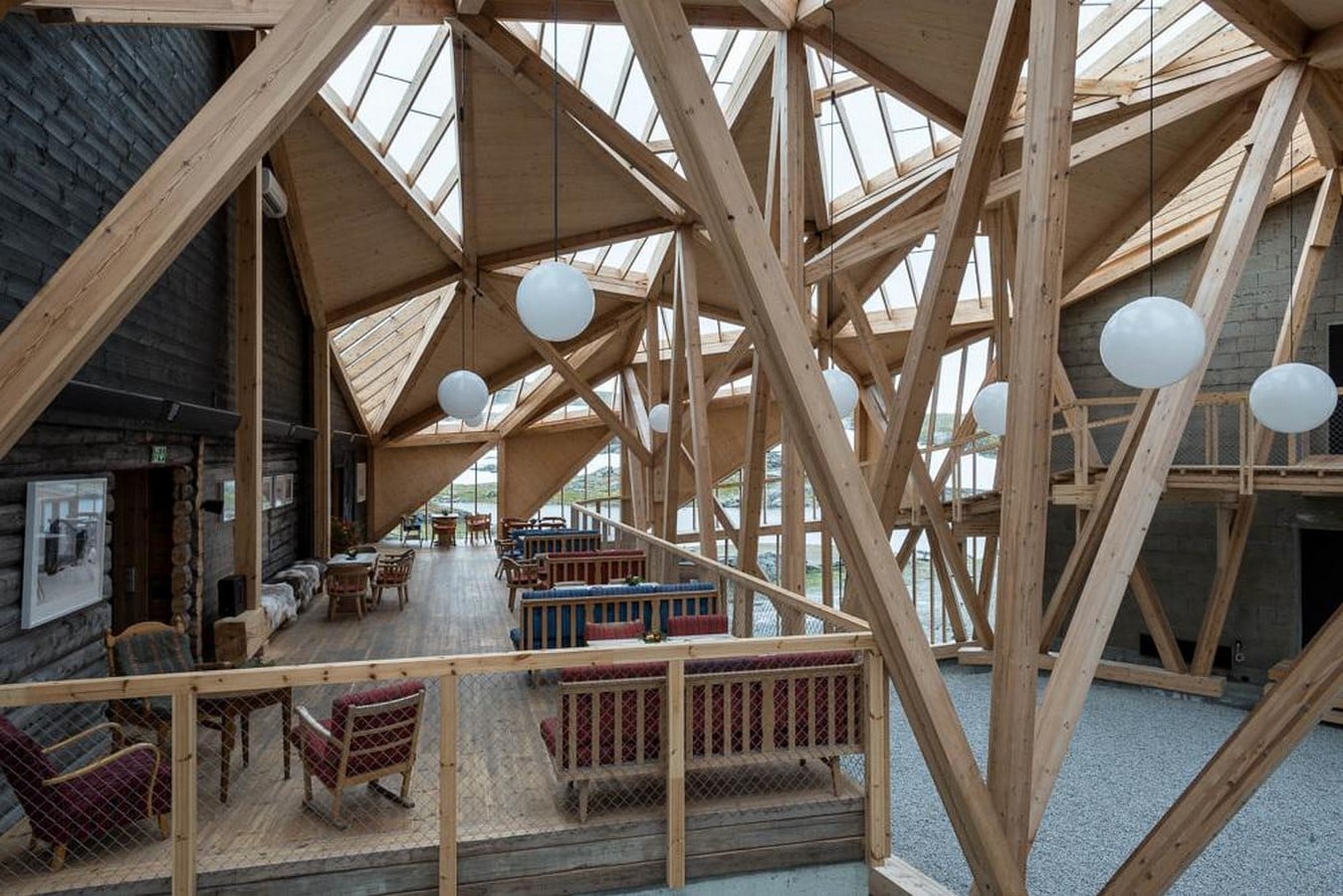 New entrance building to Sognefjellshytta mountain hotel - Sheet2