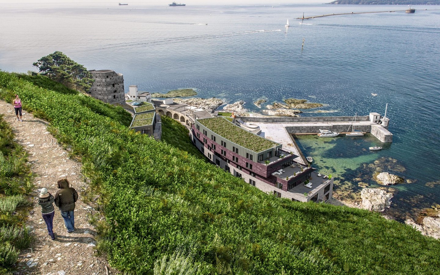 Fort Bovisand render_©www.adp-architecture.com