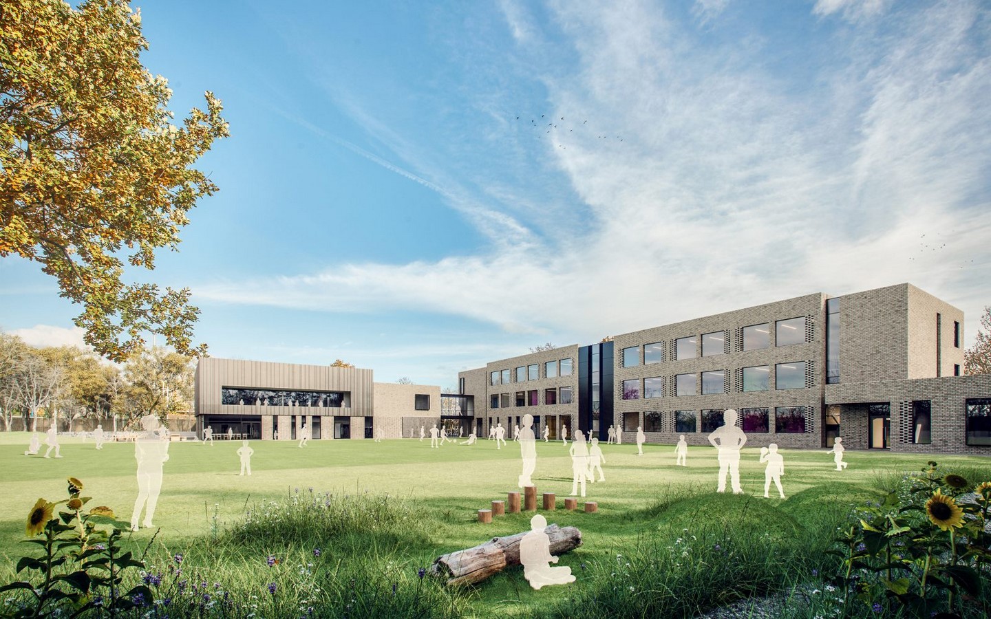 Durston House School exterior perspective_©www.adp-architecture.com