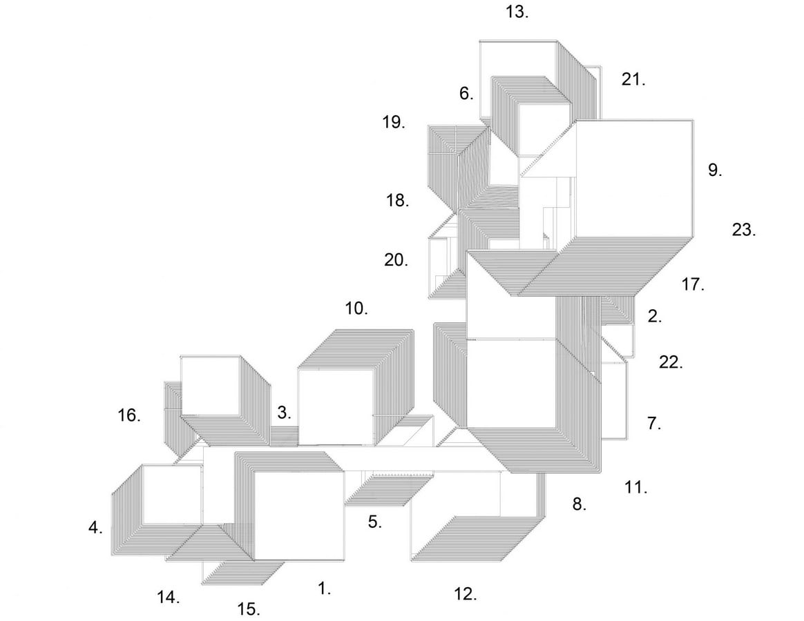 Costa Rica Congress Hall by CAZA: The Hypercube structure - Sheet4