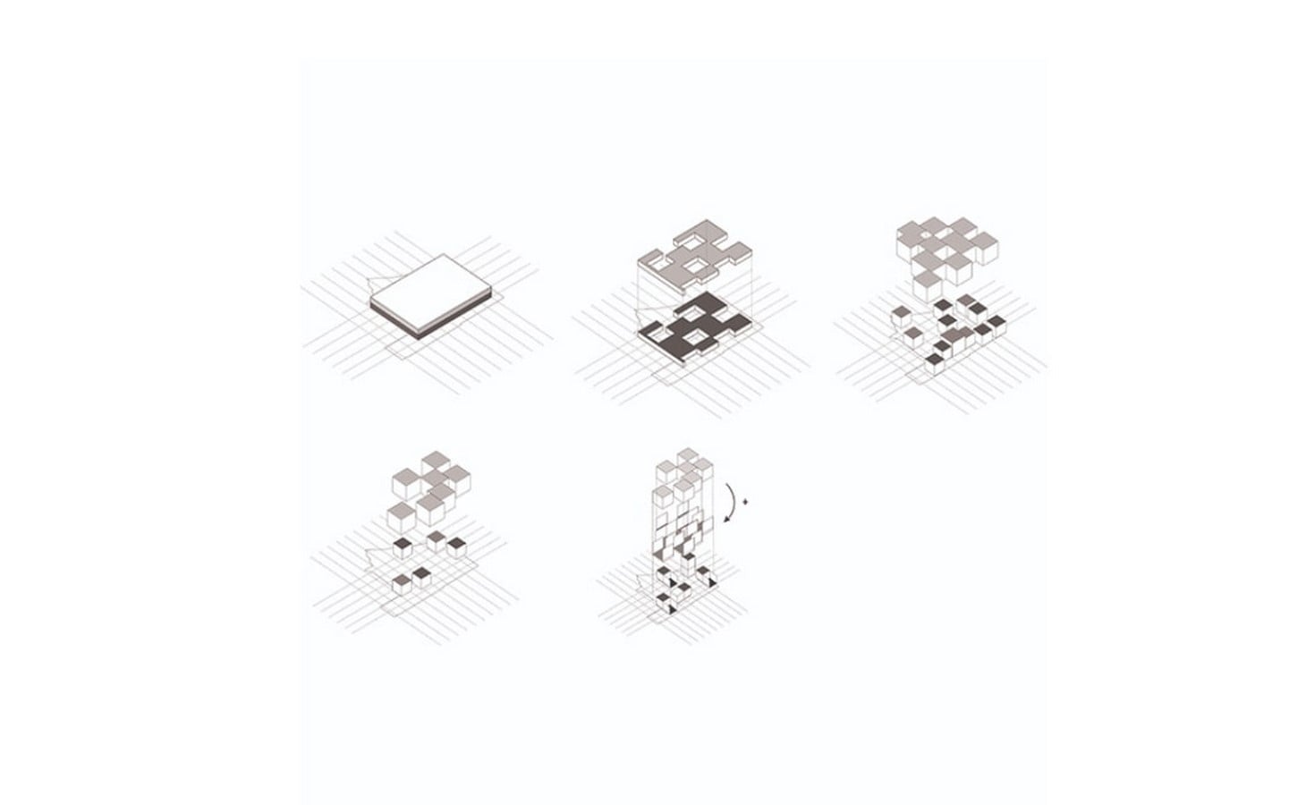 Costa Rica Congress Hall by CAZA: The Hypercube structure - Sheet8