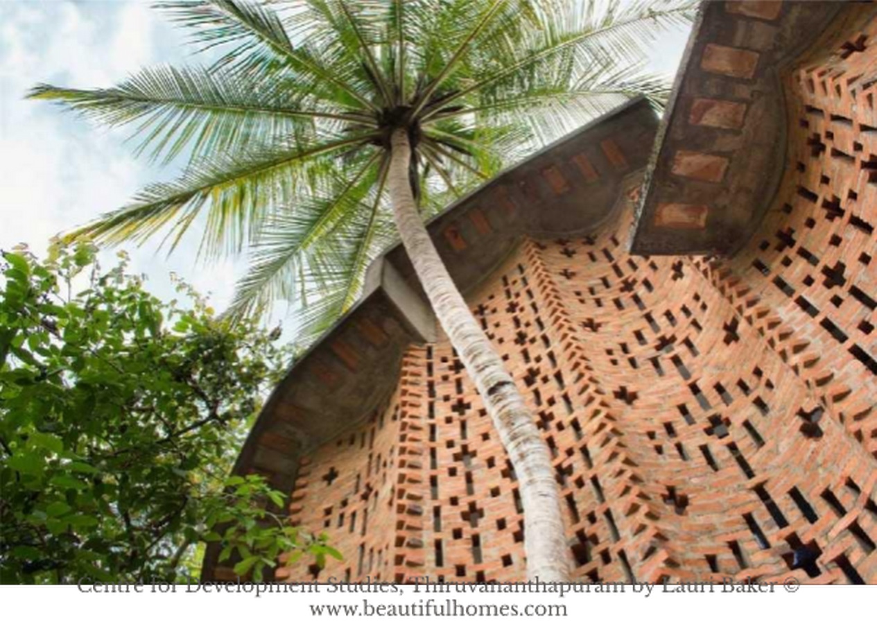 Center for Development Studies, Thiruvananthapuram by Laurie Baker ©www.beautifulhomes.com