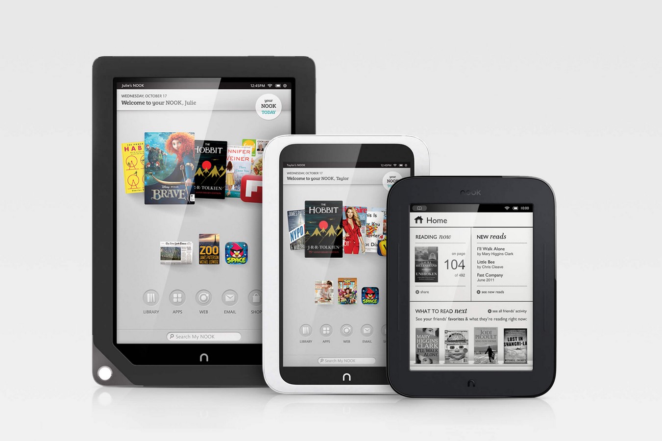 NOOK E-Readers - Sheet2