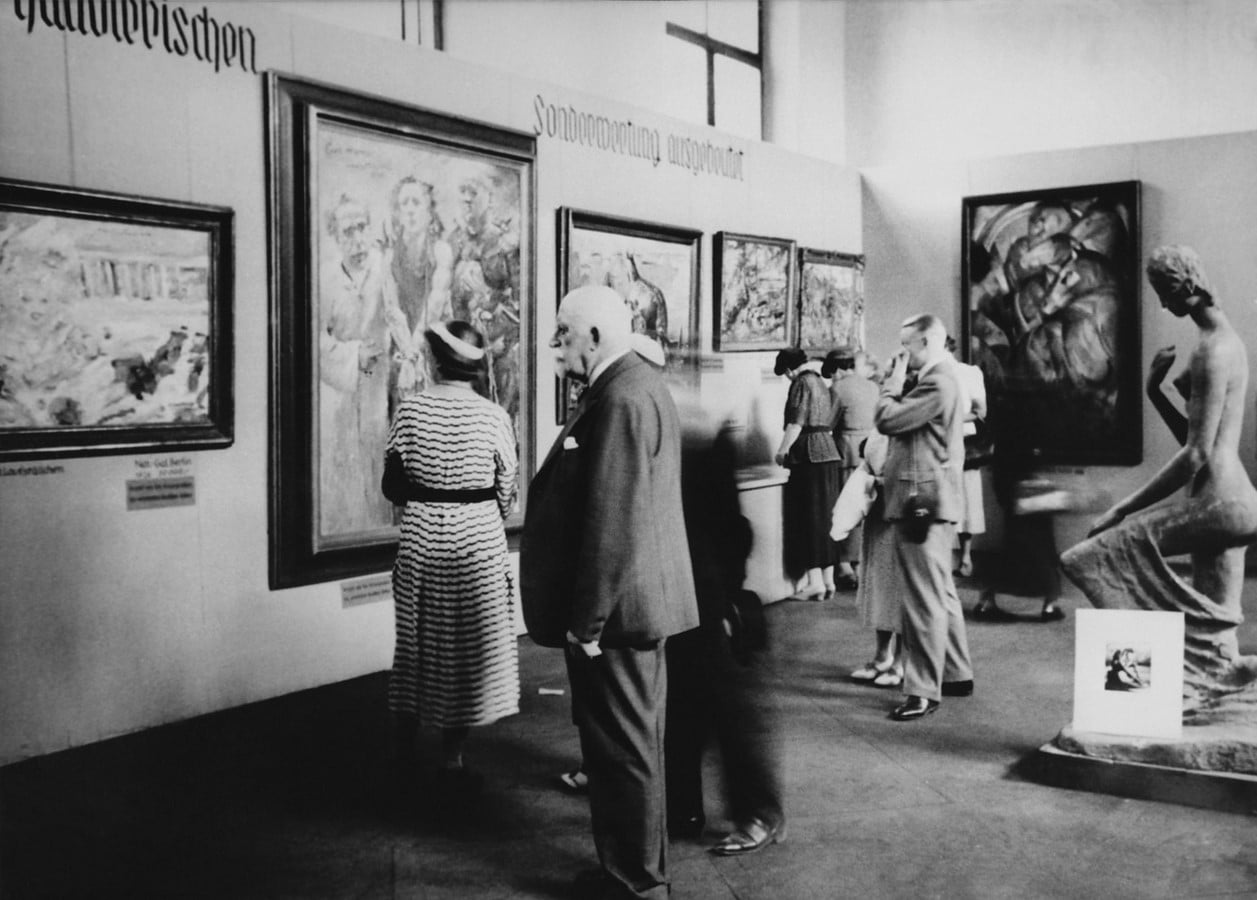 The rejection of modern art as a form of fascism - Sheet4