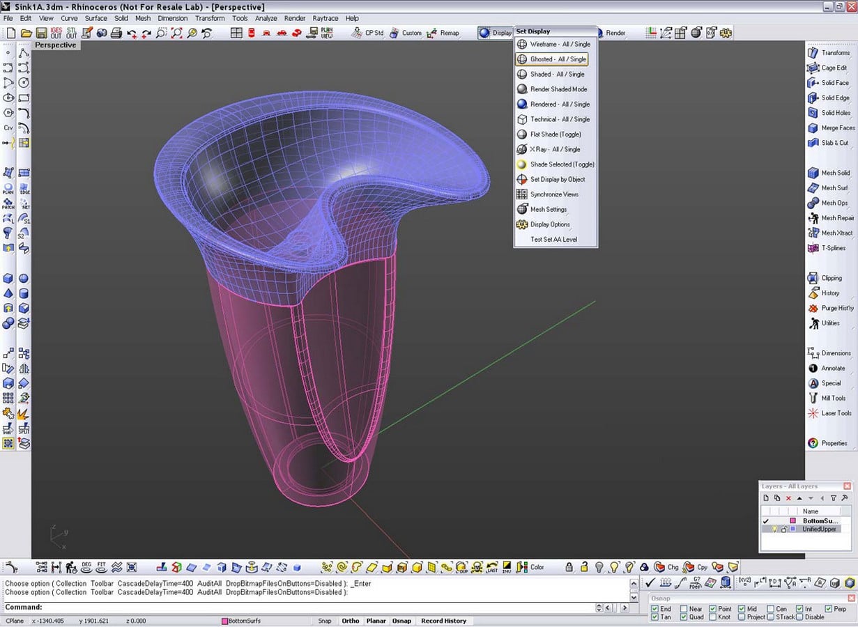 A timeline of 3D softwares - Sheet6