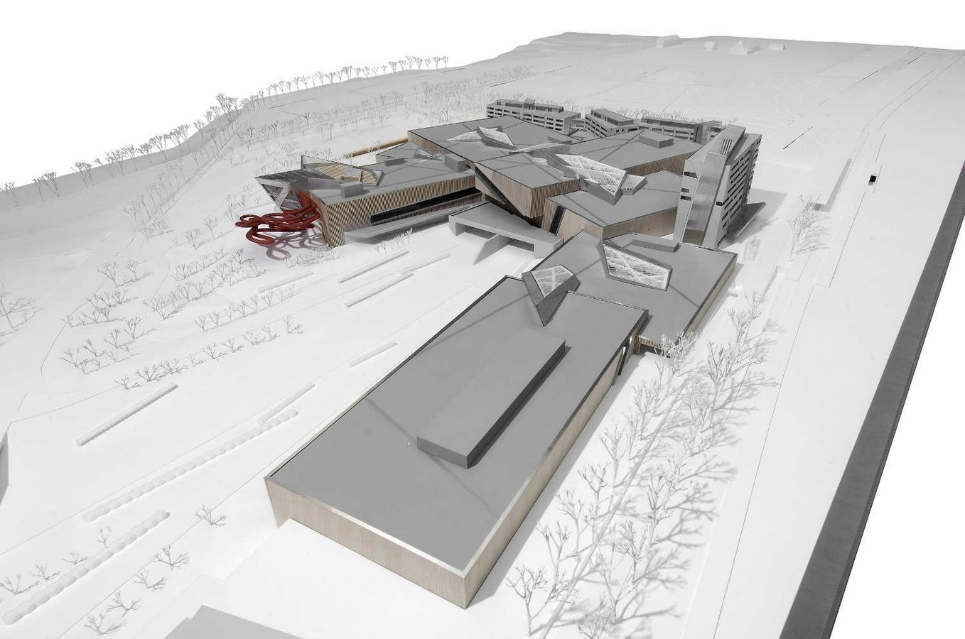 Westside Shopping and Leisure Centre by Daniel Libeskind: Unification of commerce, culture and leisure - Sheet12