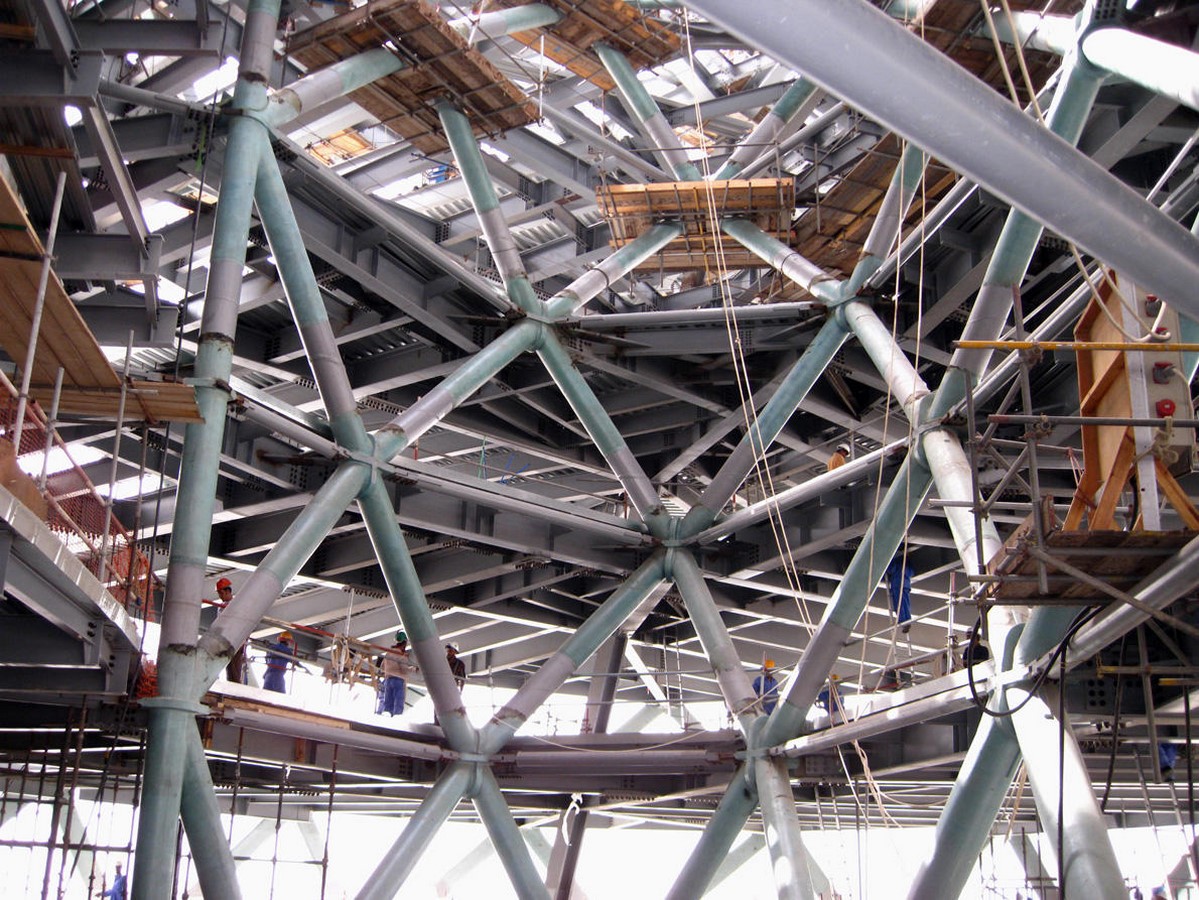 External diagrid system ©www.tekla.com