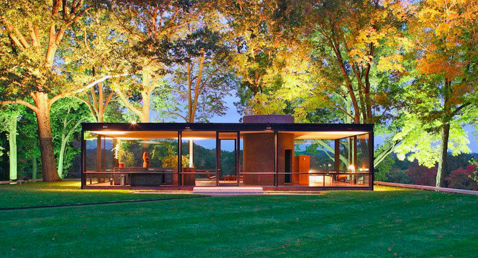 Glass House, New Canaan