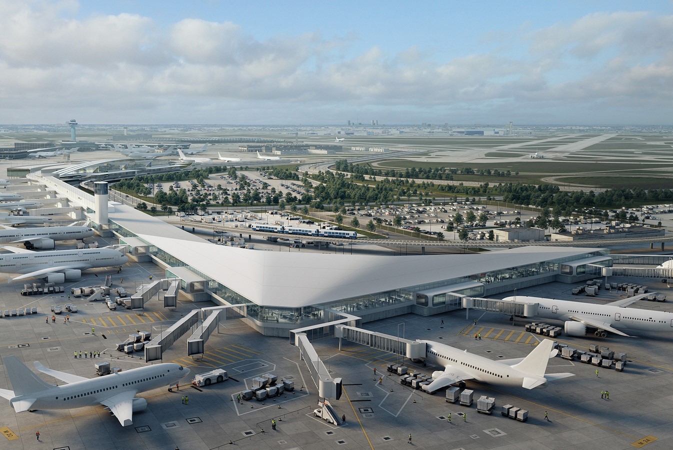 Aviation and Transportation Projects by HOK- 15 Iconic Projects - Sheet15