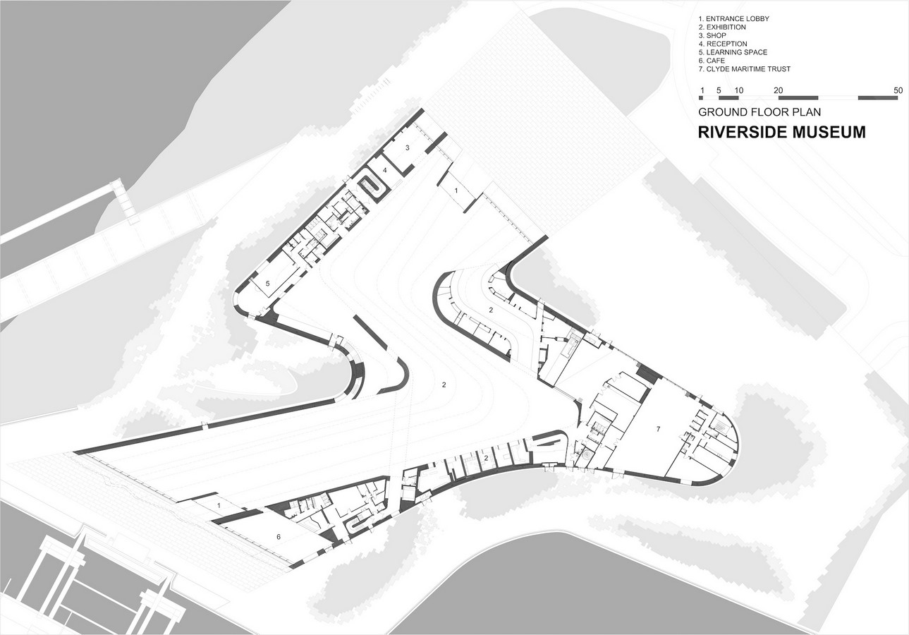 Glasgow Riverside Museum of Transport by Zaha Hadid : The Zig-Zag Profile - Sheet2