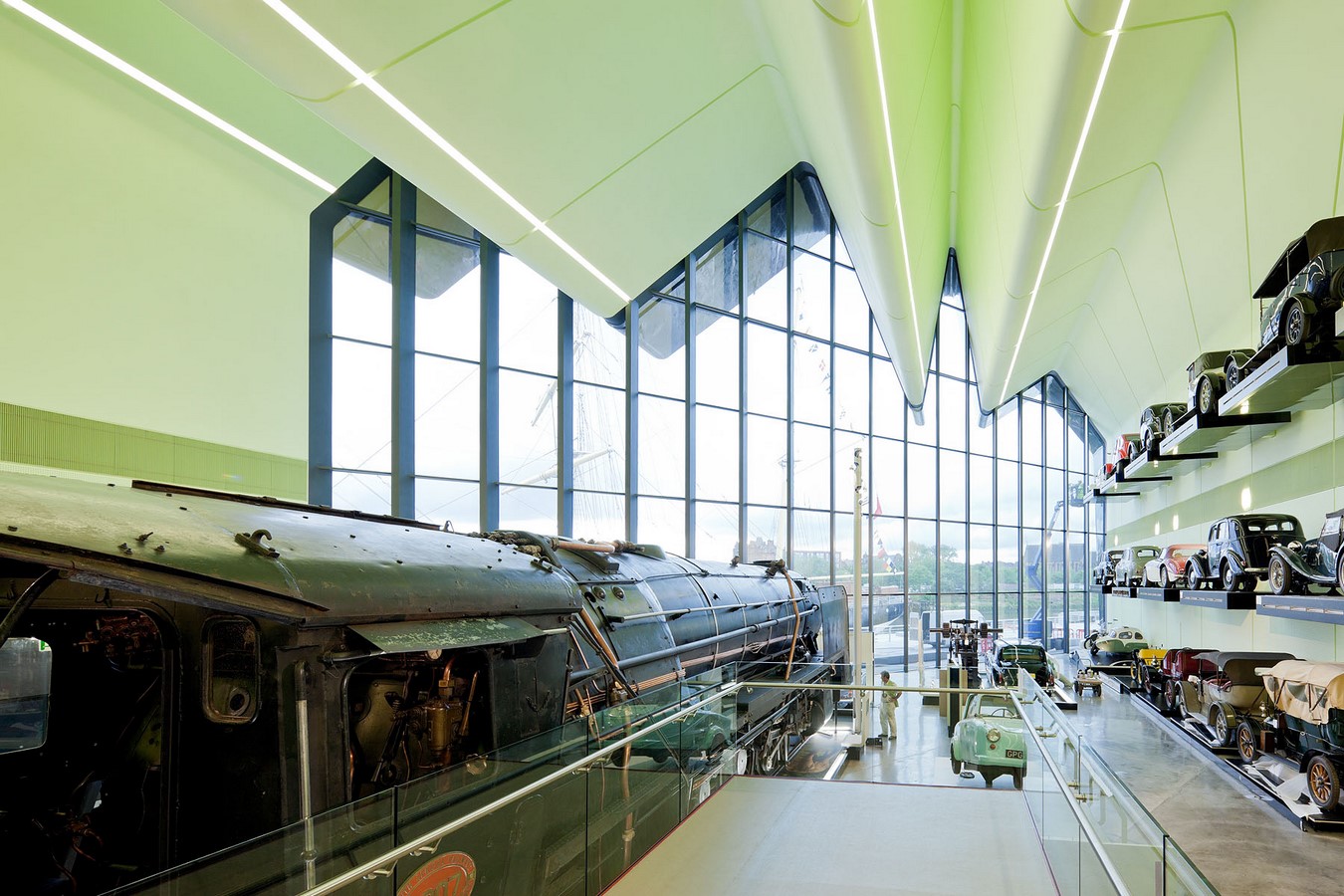 Glasgow Riverside Museum of Transport by Zaha Hadid : The Zig-Zag Profile - Sheet7