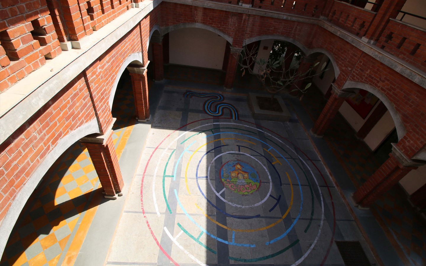Nalanda International School Vadodara by Ar.Brinda Somaya: DepictIon Indian heritage and culture while learning - Sheet3