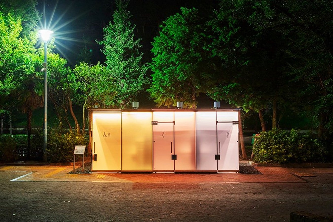 Shigeru ban's Tokyo toilets - Sheet2