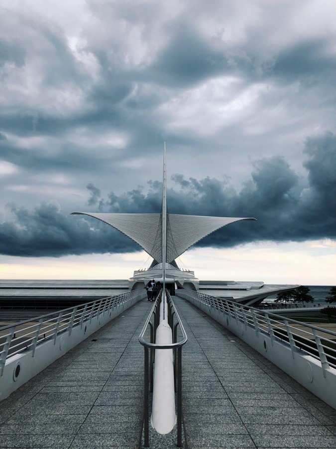 Milwaukee Art Museum by Santiago Calatrava: A spectacular kinetic structure - Sheet7