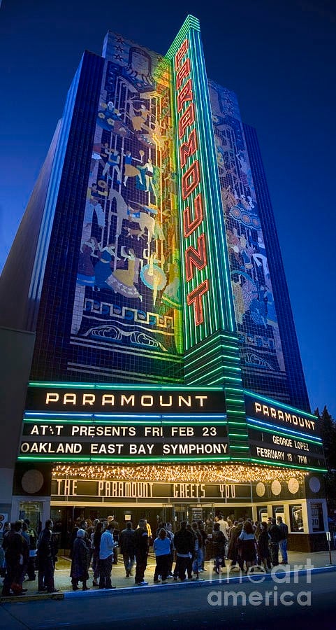 Paramount Theater - Oakland, California - Sheet1