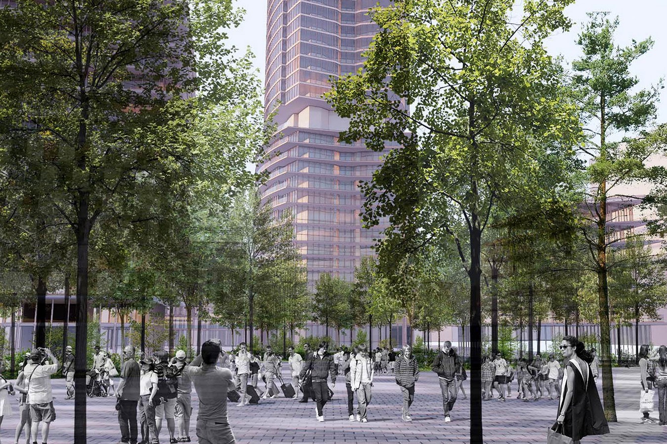 Rehabilitation of the Maine-Montparnasse district by Lina Ghotmeh: Green heart for Parisians - Sheet5
