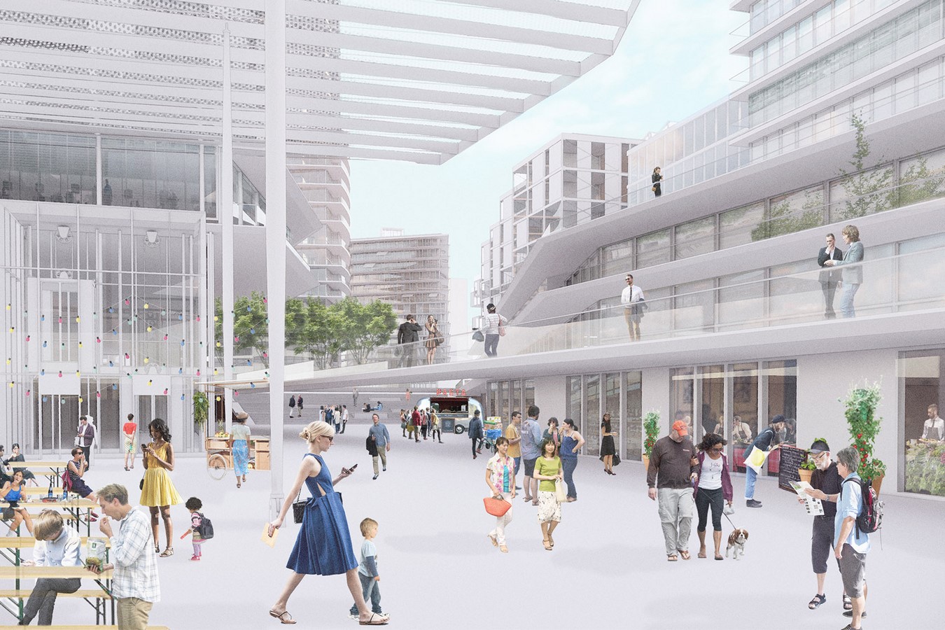 Rehabilitation of the Maine-Montparnasse district by Lina Ghotmeh: Green heart for Parisians - Sheet6