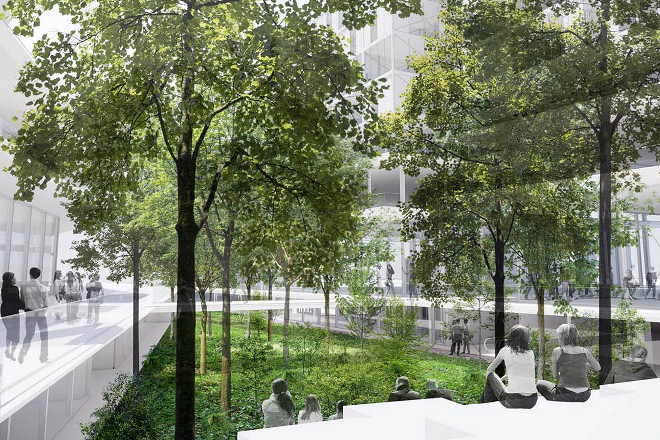 Rehabilitation of the Maine-Montparnasse district by Lina Ghotmeh: Green heart for Parisians - Sheet9