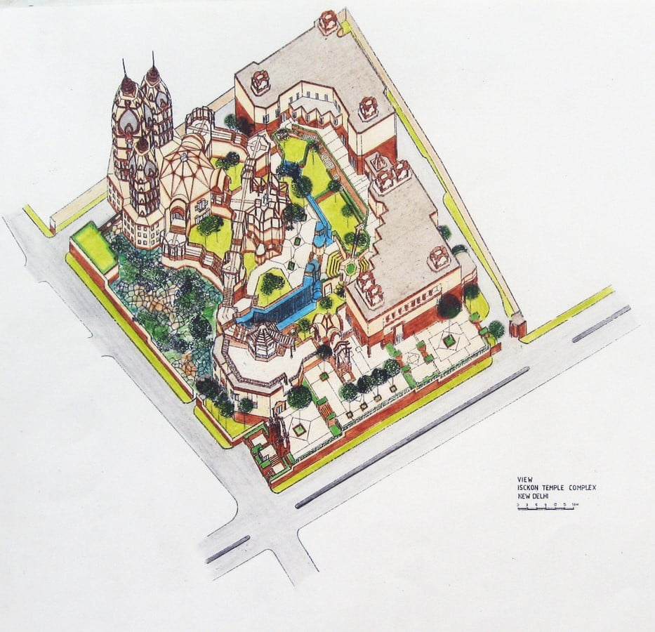 Landscaping of ISKCON Temple, New Delhi - Sheet2