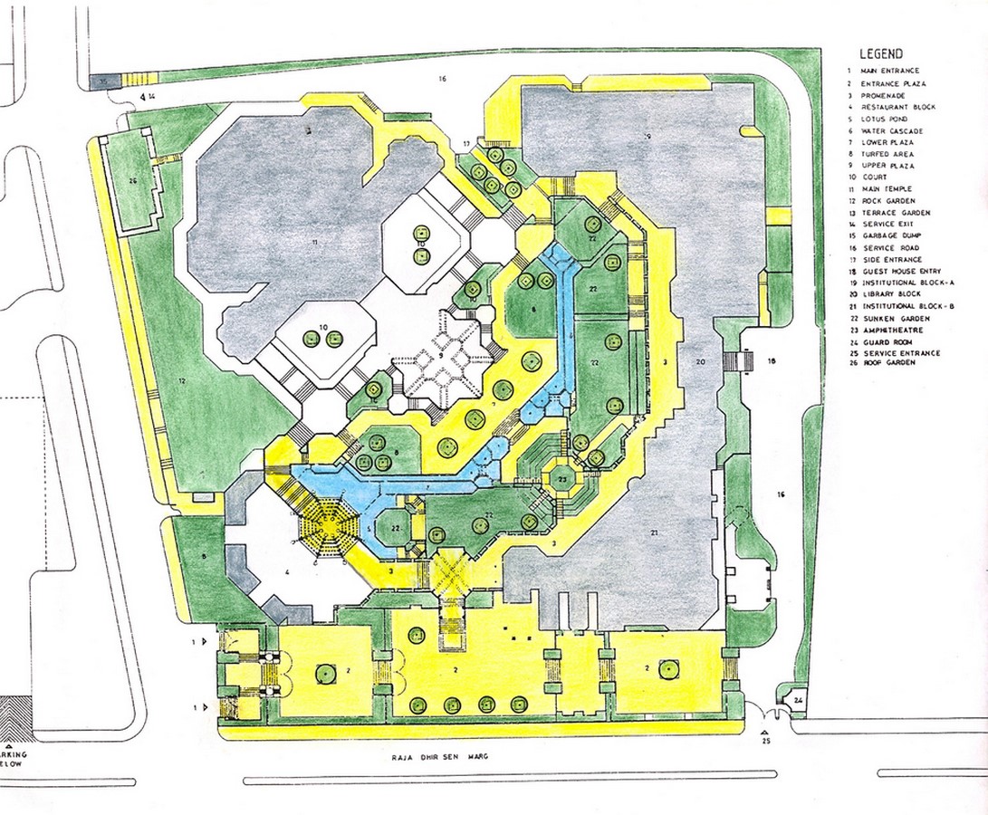 Landscaping of ISKCON Temple, New Delhi - Sheet3